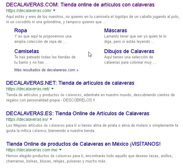 de calaveras TSA ecommerce Romual Fons